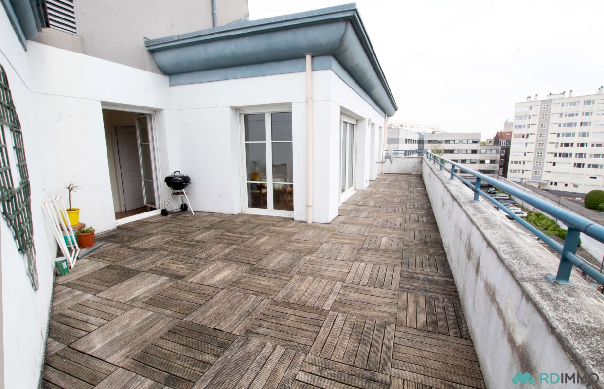 Vente à Marcq-en-Barœul : T4  avec grande terrasse