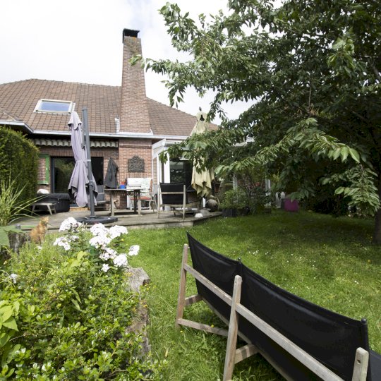 Wasquehal Triez : Maison semi plain-pied 4 chambres avec jardin Wasquehal