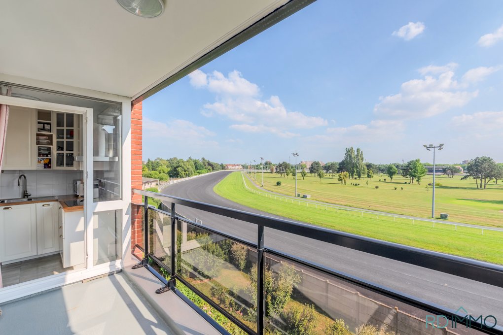 Appartement T2 à vendre à Marcq-en-Barœul – Vue imprenable sur l’Hippodrome