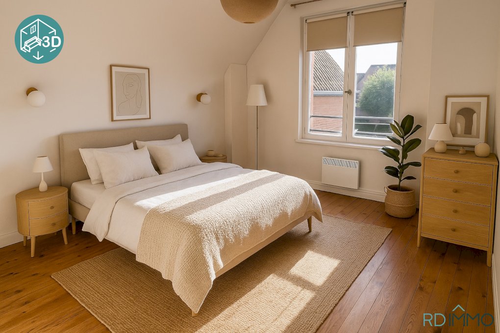 Maison à vendre proche de l’église Saint-Vincent, Calme, jardin, 3 chambres, 80 m²