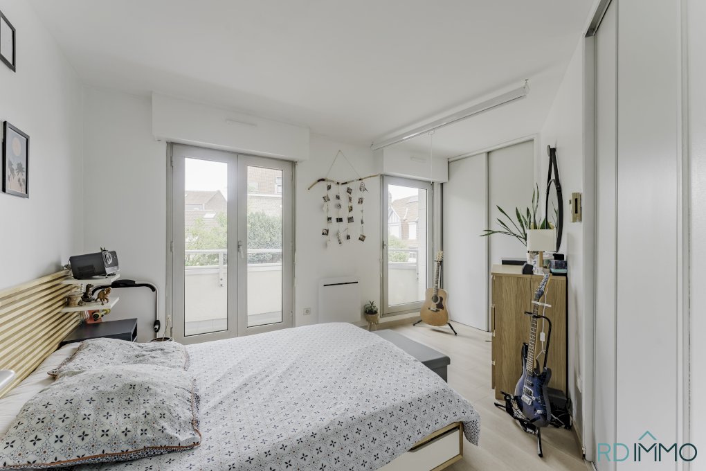 Appartement T3 lumineux avec balcon et parking, Quartier Buisson, Marcq-en-Barœul