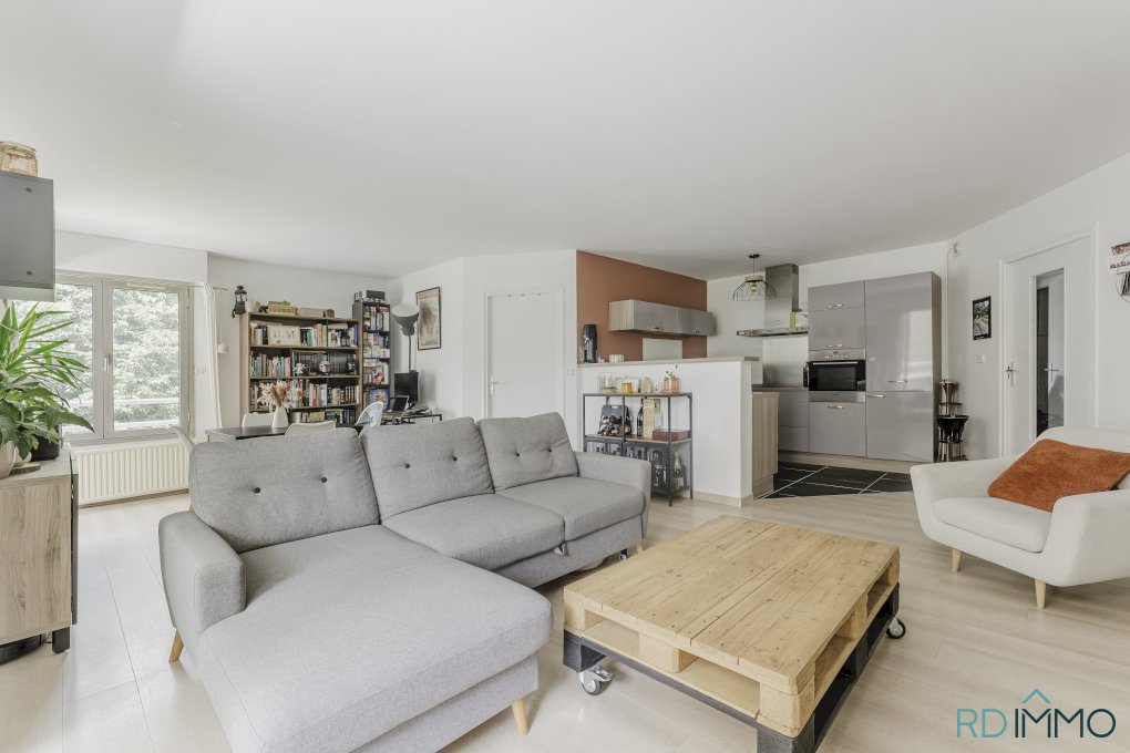 Appartement T3 lumineux avec balcon et parking, Quartier Buisson, Marcq-en-Barœul