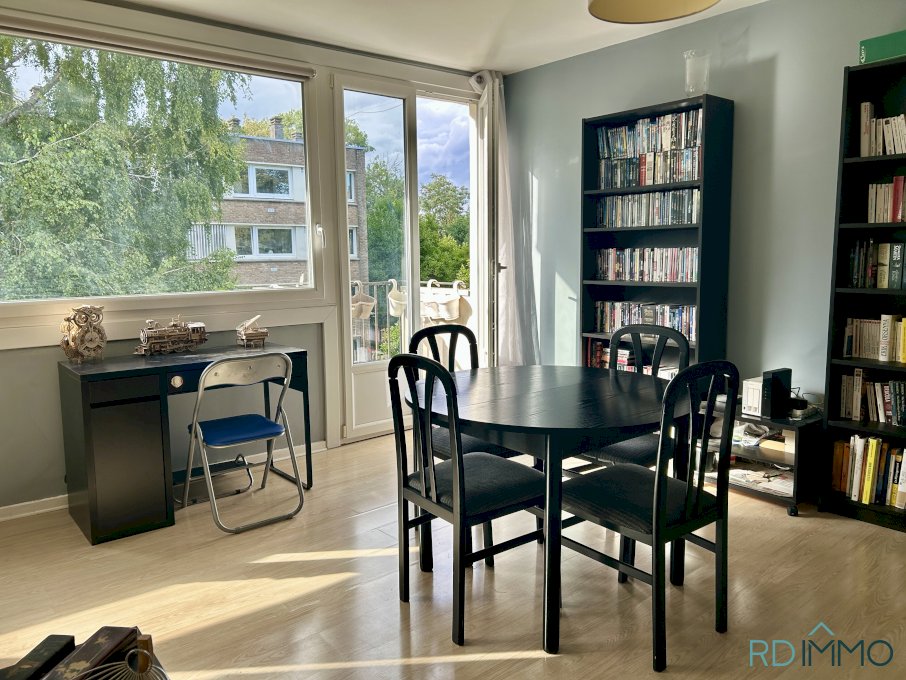 Appartement lumineux de 84 m² avec balcon et garage à Marcq-en-Barœul