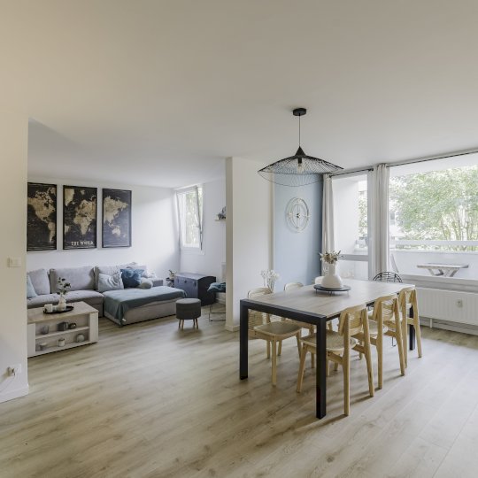 Appartement T3 de 83 m² avec grand séjour et parking sécurisé La Madeleine