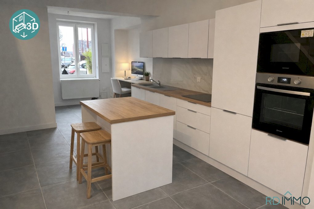 Maison entièrement rénovée avec jardin – Proche tramway Buisson et Saint-Maur