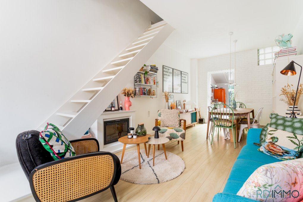 Maison coup de cœur La Madeleine, 2 chambres, bureau, terrasse sud, tram Saint-Maur