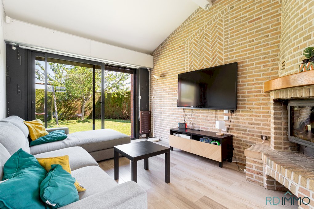 Maison 108 m² 3 chambres jardin garage Villeneuve d’Ascq Flers Bourg Croisure