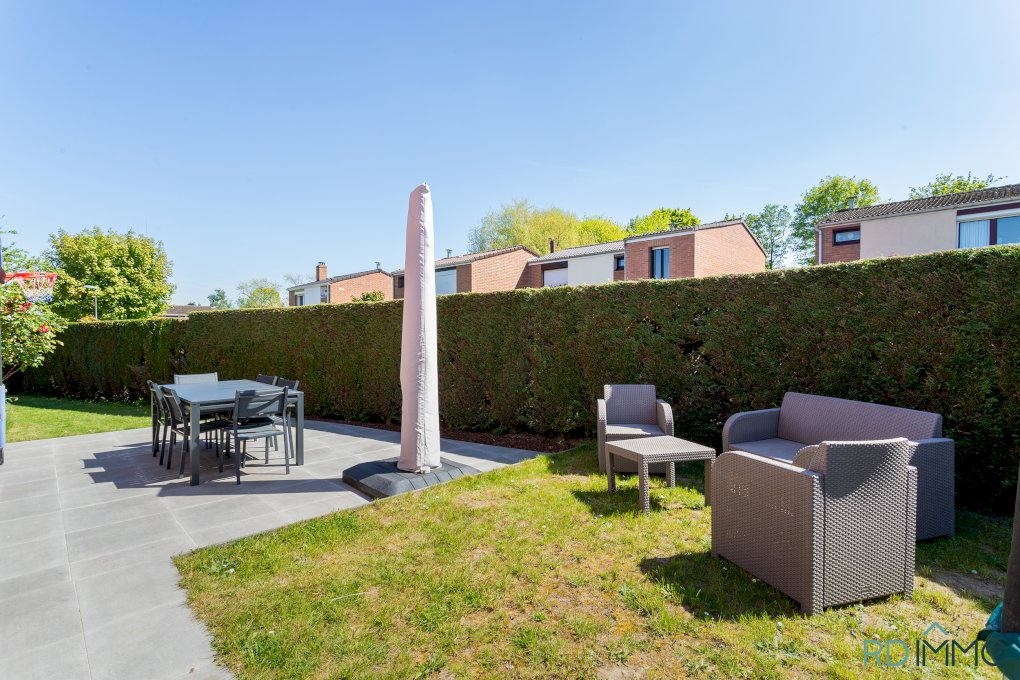 Maison 108 m² 3 chambres jardin garage Villeneuve d’Ascq Flers Bourg Croisure