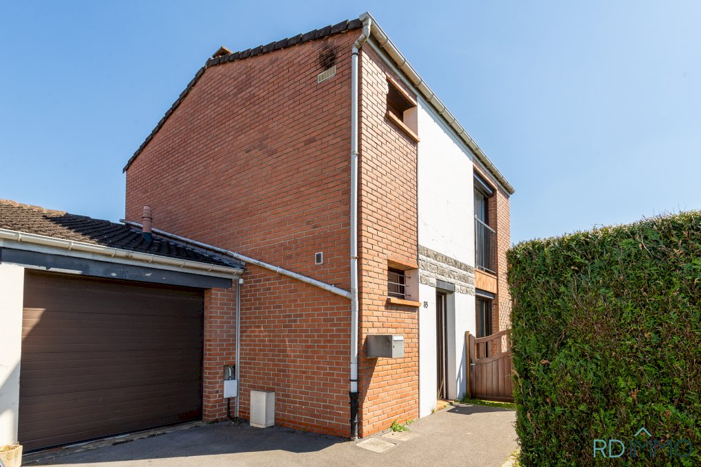 Maison 108 m² 3 chambres jardin garage Villeneuve d’Ascq Flers Bourg Croisure