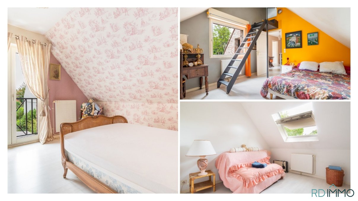 Maison individuelle 185 m² à vendre Tourcoing Avenue de la Marne - 5 chambres - Double garage - Jardin 850 m²