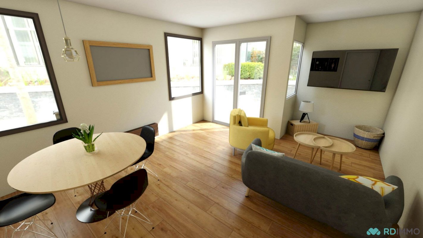 À vendre à Saint-Maur : T3 avec jardin & parking